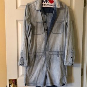 Madewell denim romper